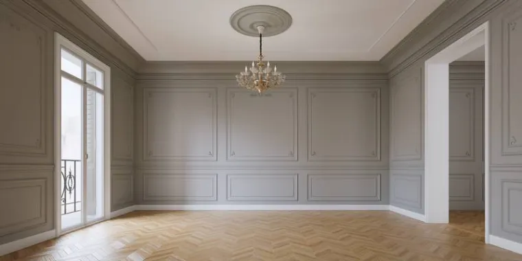 Remise à neuf d'un appartement haussmannien avec cheminée, Puget-Théniers, GM Rénovation