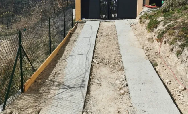 GM Rénovation : Création de rampes et poteaux en béton avec pose de portails à Puget-Théniers !, Puget-Théniers, GM Rénovation